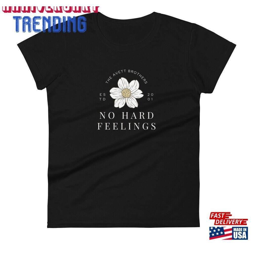 The Avett Brothers No Hard Feelings Women S Short Sleeve T Shirt Unisex Classic